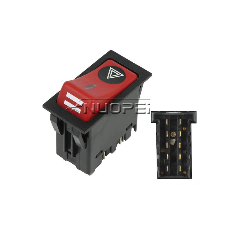 Man Truck Electrical System Warning Light Switch  81255050966  81255056291 81255250019 81.25525.0019 81.25505.0966  81.25505.6291