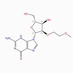 C13H19N5O6 гуанозин, 2′ -O-(2-метоксиэтил)- (9CI, ACI)