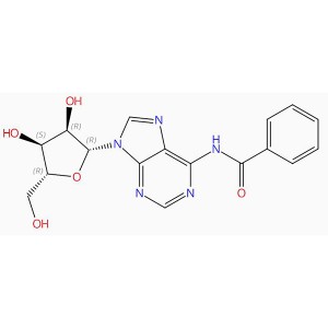 C17H17N5O5 Adenosine, N-benzoyl- (7CI, 9CI, ACI) H333, H303, H302