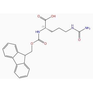 C21H23N3O5 L-Ornithine, N5-(aminokarbonyl)-N2-[(9H-fluoren-9-ylmethoxy)karbonyl]- (9CI, ACI)