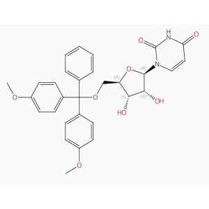 C30H30N2O8 Уридин, 5′-О-[бис(4-метоксифенил)фенилметил]- (9CI, ACI)