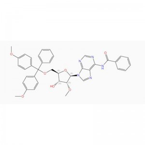 C39H37N5O7 Adenozîn, N-benzoîl-5'-O-[bis(4-metoksîfenîl)fenîlmethyl]-2'- O-metîl- ​​(9CI, ACI)