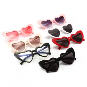 OEM&ODM Party Glasses Heart Shaped Sun Glasses Women love&rose Sunglasses
