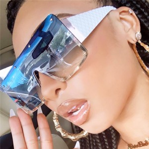OEM&ODM Trendy sunglasses oversized shades women 2021