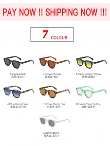 OEM&ODM Trendy Round Frame Fashion Sun Glasses River