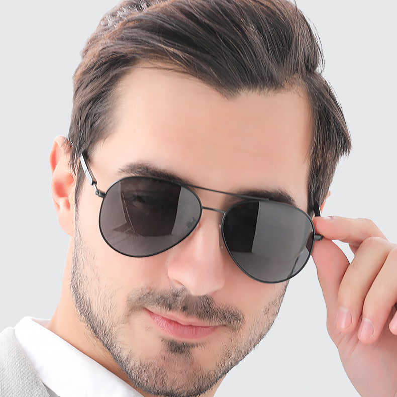 Men sunglasses fashion metal frame shades 2021 (2)