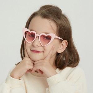 OEM&ODM Wholesale Cute Baby Heart Sun Glasses girl children love&rose Sunglasses