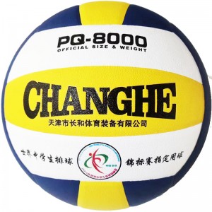 High Quality PQ8000 Volleyball Sandy Beach Soft Touch Volleyball