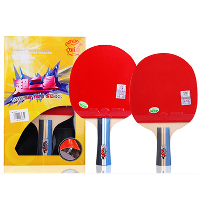 Superstar Series SUPER TWO STARS | Offensive Table Tennis Racket – Single Paddle for Beginners