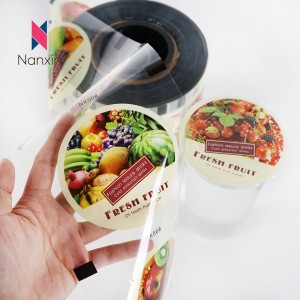 Bulk Wholesale Custom PP Yogurt Cup Sealing Film For Bubble Tea Cup Sealer Roll