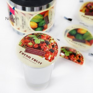 Bulk Wholesale Custom PP Yogurt Cup Sealing Film For Bubble Tea Cup Sealer Roll