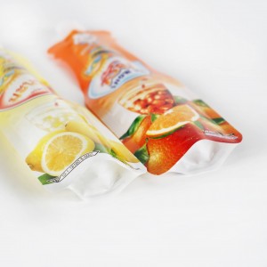 Baby Food Plastic Mylar Juicy Spout Pack Drink Pouches Packages Bags For Liquid