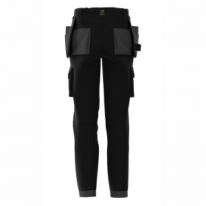 Durable work trousers with holster Pockets