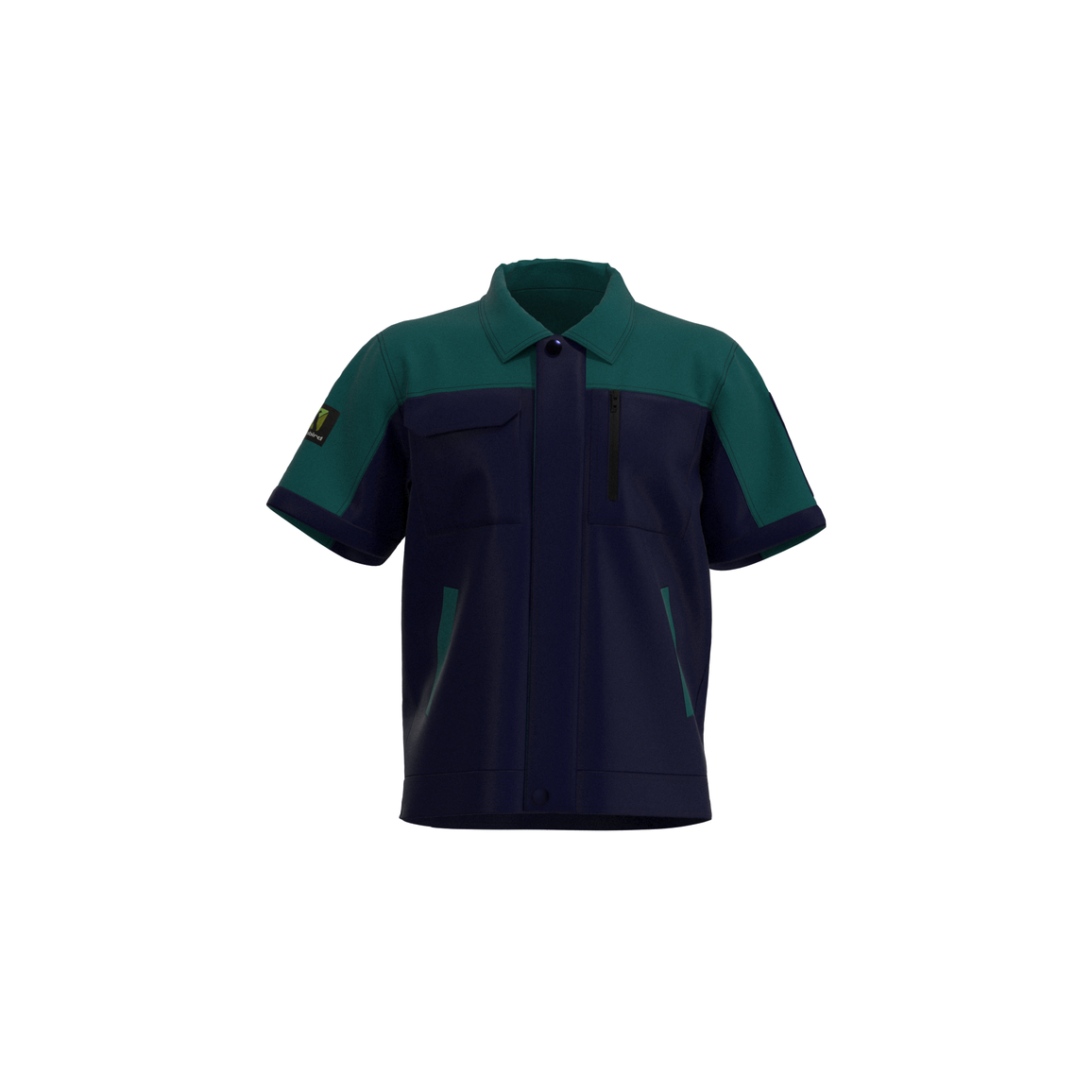 Hot Sale Short Sleeve Industrial Mens Mechanic Work Shirts (1)