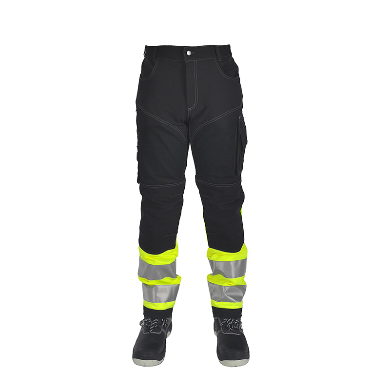Slim fit work trousers in stretch.stretch work pants for men construction (1)