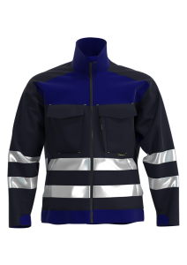 work jacket with 3M reflective tapes