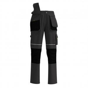 work trousers with hanging  pockets for work men and women
