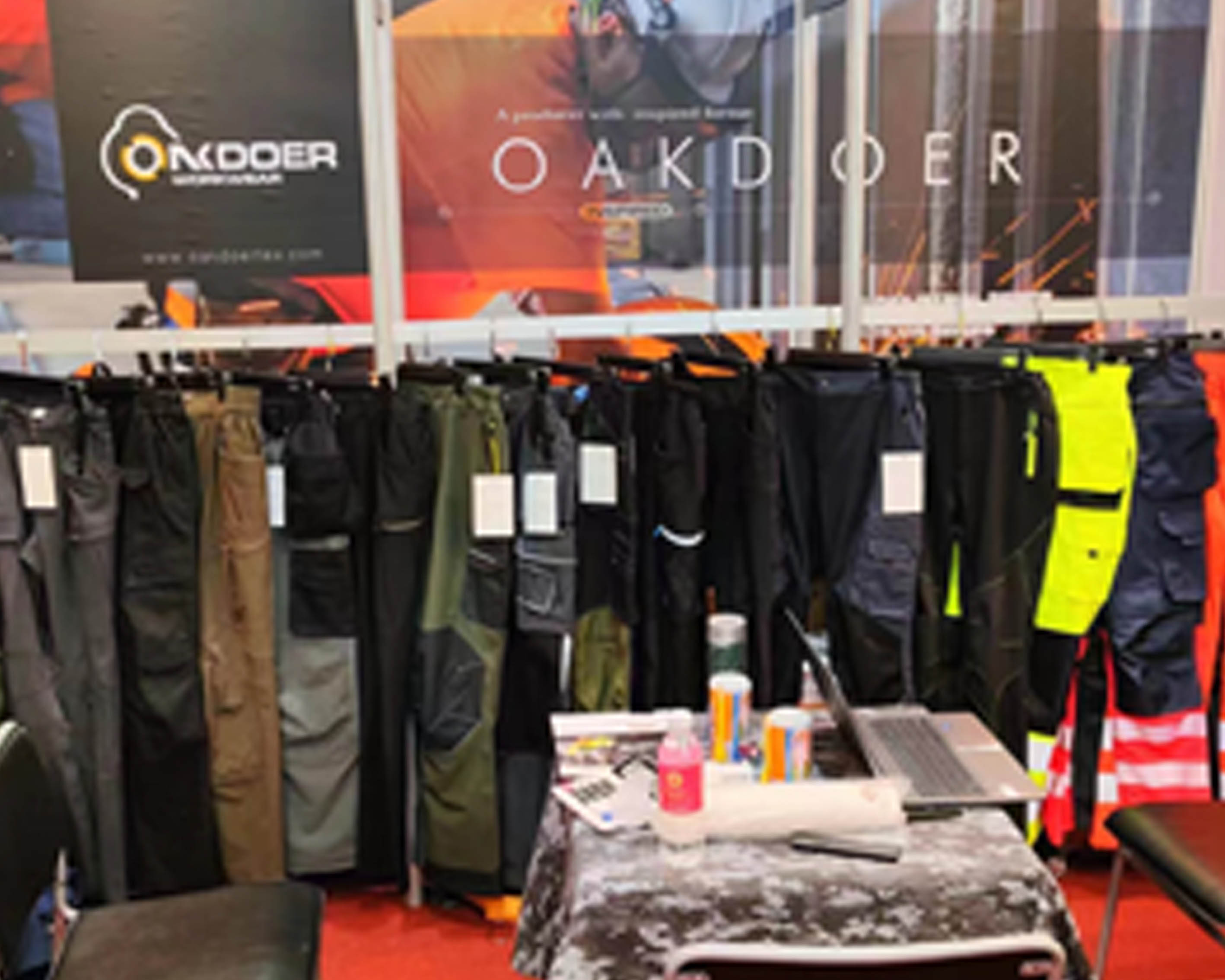 Newest workwear at the Canton Fair Booth NO.2.1H28