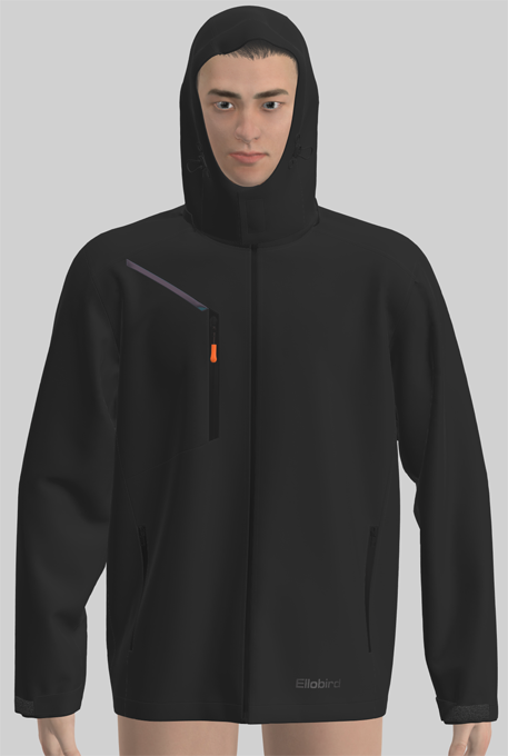 New Softshell Jacket with Stretch Reflective Piping