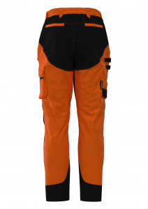 HI-VIS work trousers with  functional pockets