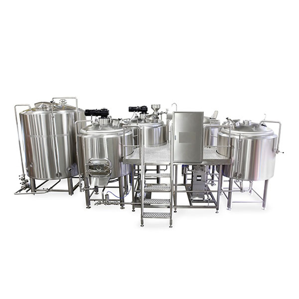 Factory supplied Pressure Vessel - 5000L four vessel brewhouse: mash, lauter tank, kettle, Whirlpool – Obeer