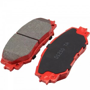 04465-02220 D1210 China brake factory genuine auto brake pad wholesale for toyota corolla cars brake pad