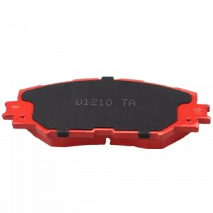 04465-02220 D1210 China brake factory genuine auto brake pad wholesale for toyota corolla cars brake pad