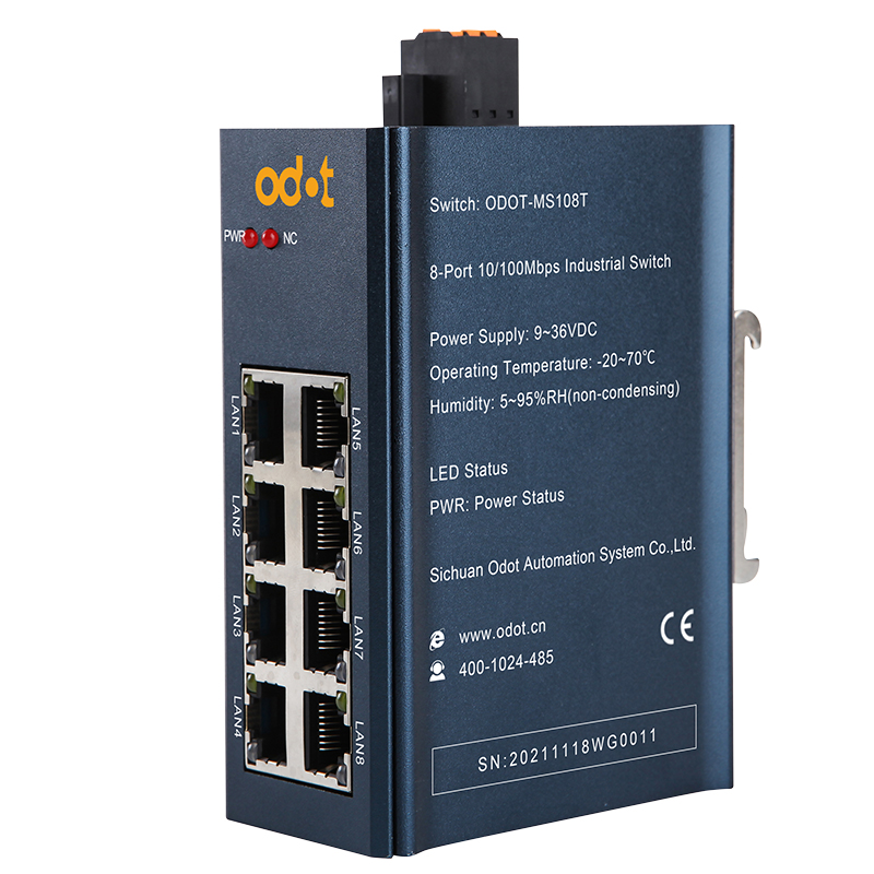 ODOT-MS108T Industrial Switch