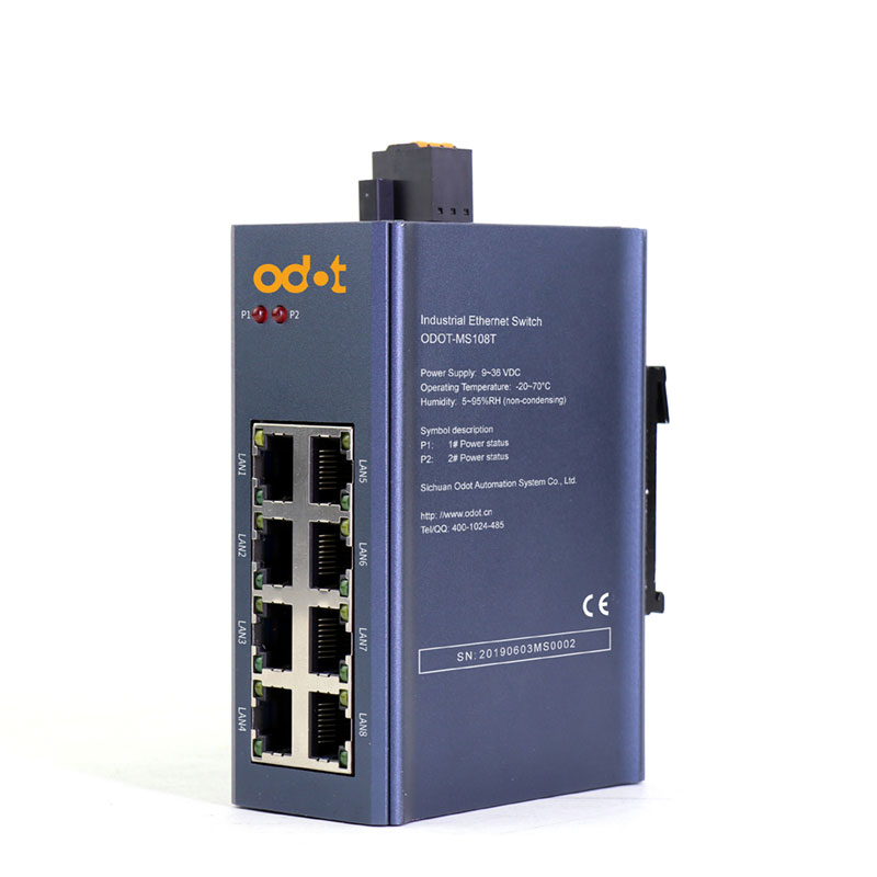 Factory directly supply Switch Unmanaged 8 Port - ODOT-MS100T/100G Series : 5/8/16 Port Unmanaged EtherNet Switch – ODOT