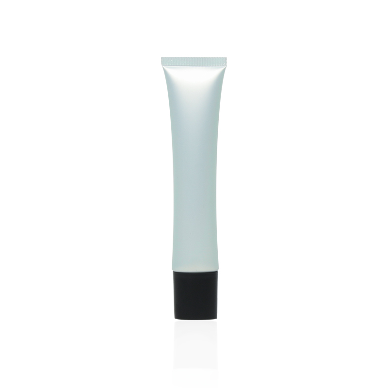 70ml Oval Shape Plastic Tube Long Nozzle Foundation Sunscreen Cream Cosmetic Packaging