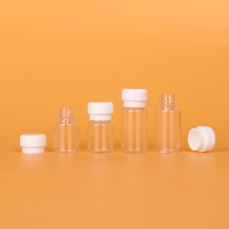 Small PETG Bottles 3ml 6ml Serum Dispenser Bottle Pill Bottles Makeup Vial Cosmetic Packaging