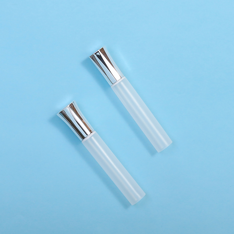 15 ml Transparent Long Nozzle eye cream squeeze tube custom empty cosmetic packaging