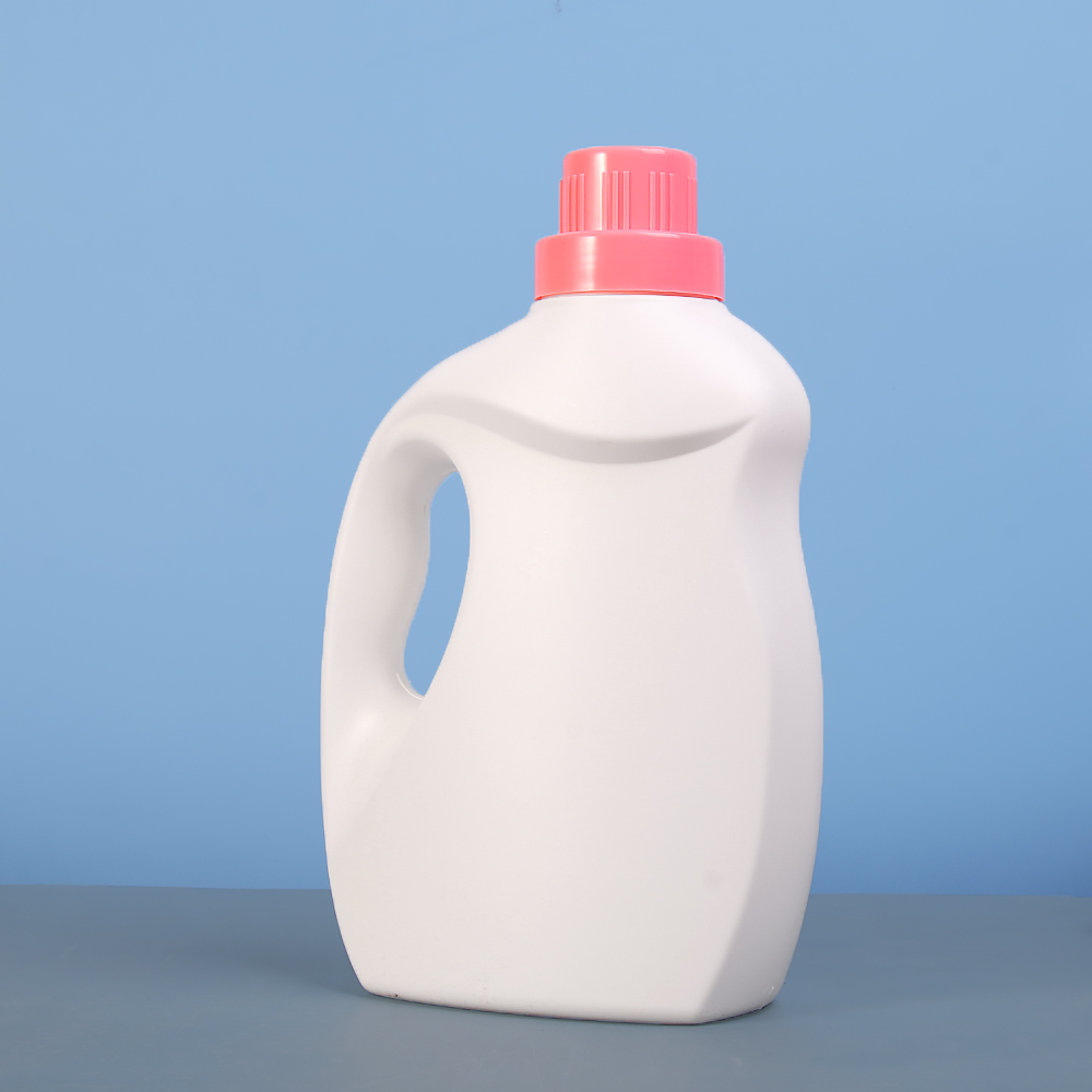 Wholesale 2L Household HDPE Laundry Detergent Bottle Plastic Bottles Liquid Soap With Handle