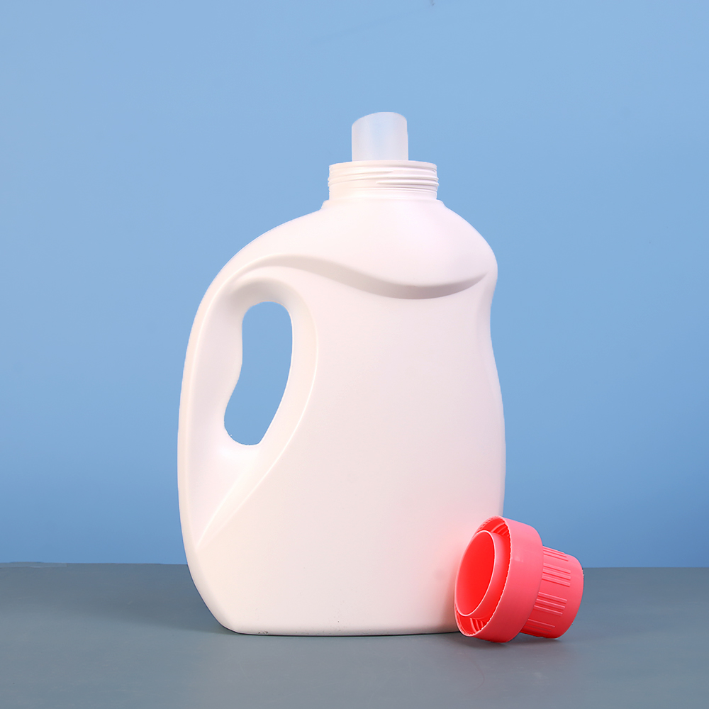 Wholesale 2L Household HDPE Laundry Detergent Bottle Plastic Bottles Liquid Soap With Handle