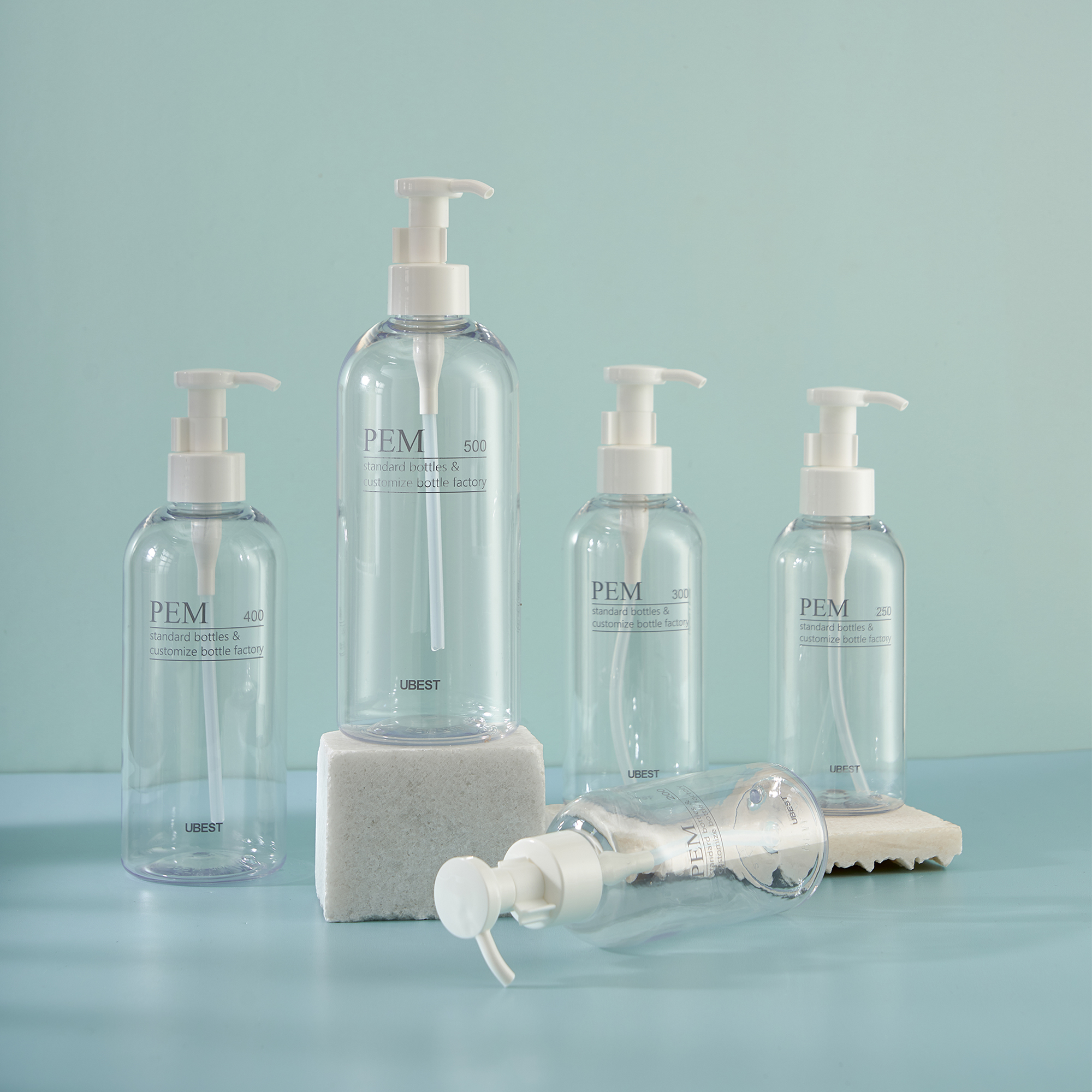 Wholesale shampoo hand wash lotion packaging plastic bottle boston bottles with dispenser pump