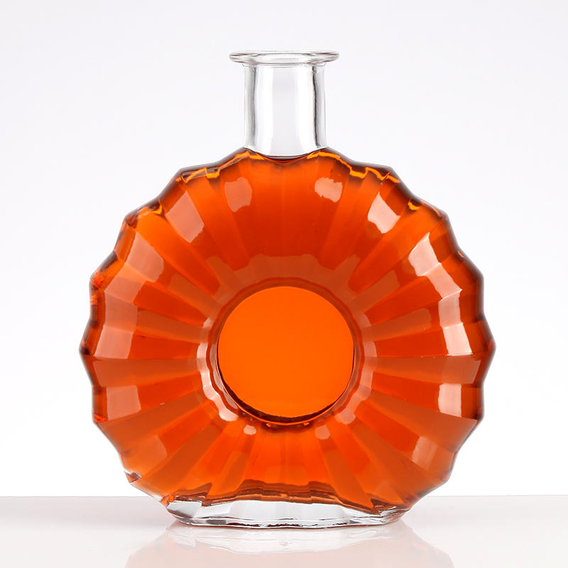 2021 High quality Mini Liquor Bottle - 700ml750ml Round Empty Whiskey Bottles – Navigator Glass