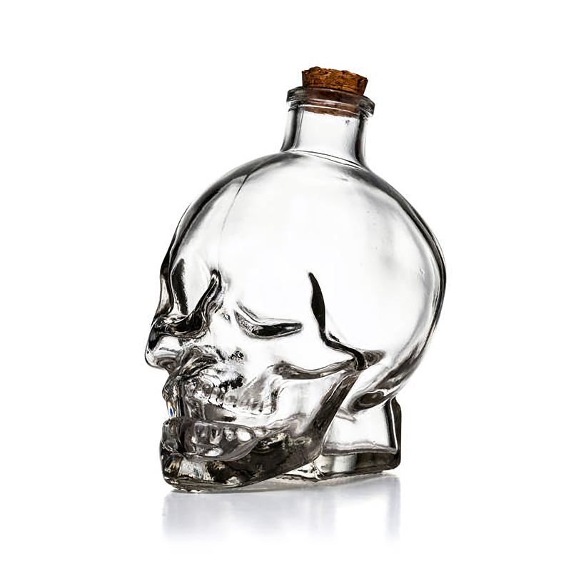 Wholesale skull shaped glass bottles (1)