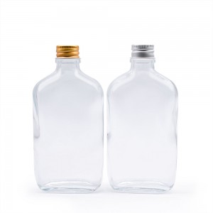 Big discounting Spirit Bottles 750 Ml - 100ml 200ml 250ml 350ml 500ml clear flat flask glass liquor bottles – Navigator Glass