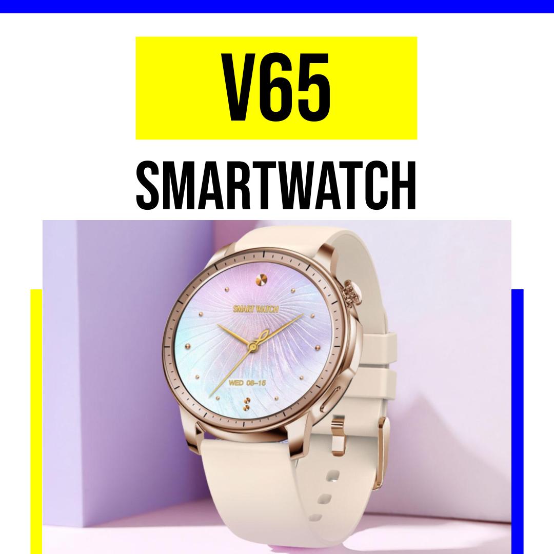 גלה את השעון החכם V65 החזק: סגנון, תכונות ועוד!