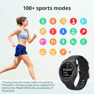 i11 Smartwatch អេក្រង់ 1.4 អ៊ីង HD ប៊្លូធូស ហៅទូរសព្ទ Smart Watch ម៉ូដែលកីឡា 100+