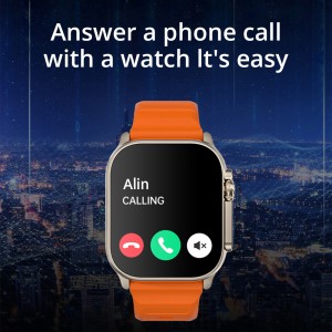 I-Hi33 Smartwatch Ezemidlalo I-Bluetooth Ingangeni manzi Call Iwashi Elihlakaniphile