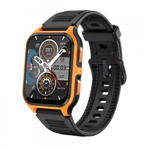 P73 Smartwatch 1.9 ″ Pontšo e Letsang Ka ntle IP68 e sa keneleng Metsi Smart Watch