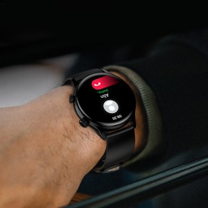 i30 Smartwatch 1,3″ AMOLED-scherm Altijd aan weergave Hartslag Sport Smart Watch