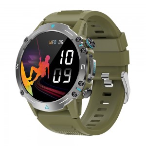 M42 Smartwatch 1.43″ AMOLED Display 100 Mekhoa ea Lipapali Ho Letsa Smart Watch