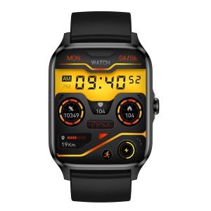 HK23 Smartwatch Sports E sa keneleng metsi Bluetooth Call Smart Watch