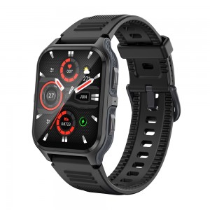 P73 Smartwatch 1.9 ″ Ngosipụta oku n'èzí IP68 Smart Watch na-egbochi mmiri