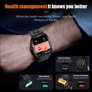P76 Smartwatch 1.96″ Outdoor Sports Fitness 3ATM Waterproof  Smart Watch