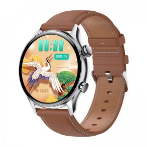 i30 Smartwatch 1.3″ AMOLED pale ma ka hōʻike mau ʻana i ka puʻuwai puʻuwai Sport Smart Watch