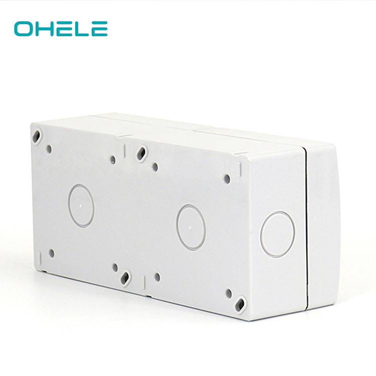 Good quality Waterproof Electrical Switches - 2 Gang Switch + 2 Gang US Socket – Ohom
