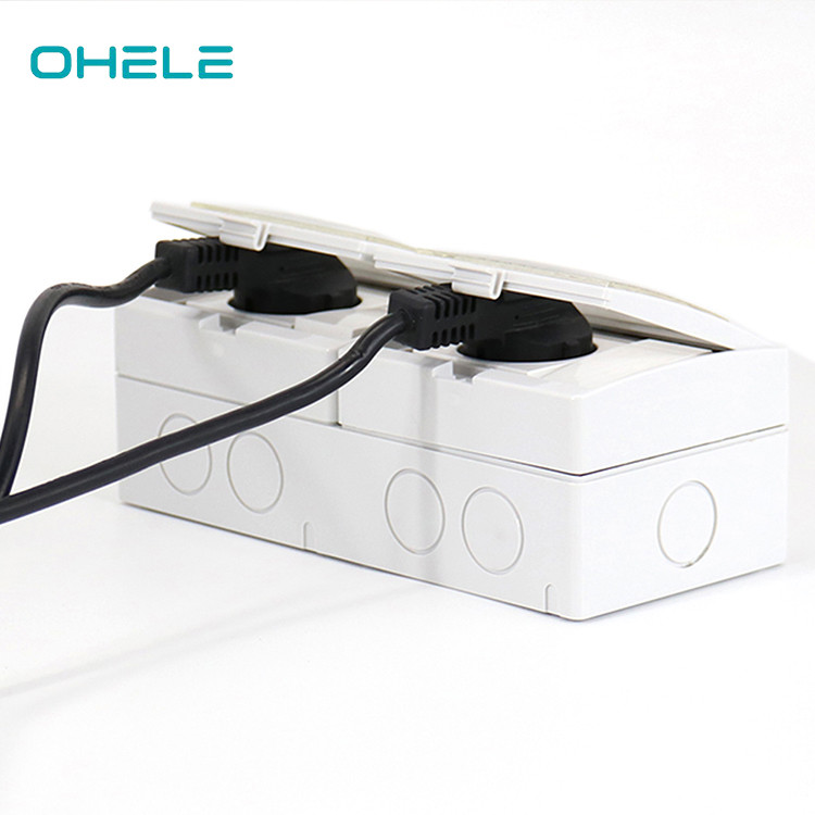 One of Hottest for Switch Socket Outlet - 2 Gang Switch + 2 Gang US Socket – Ohom